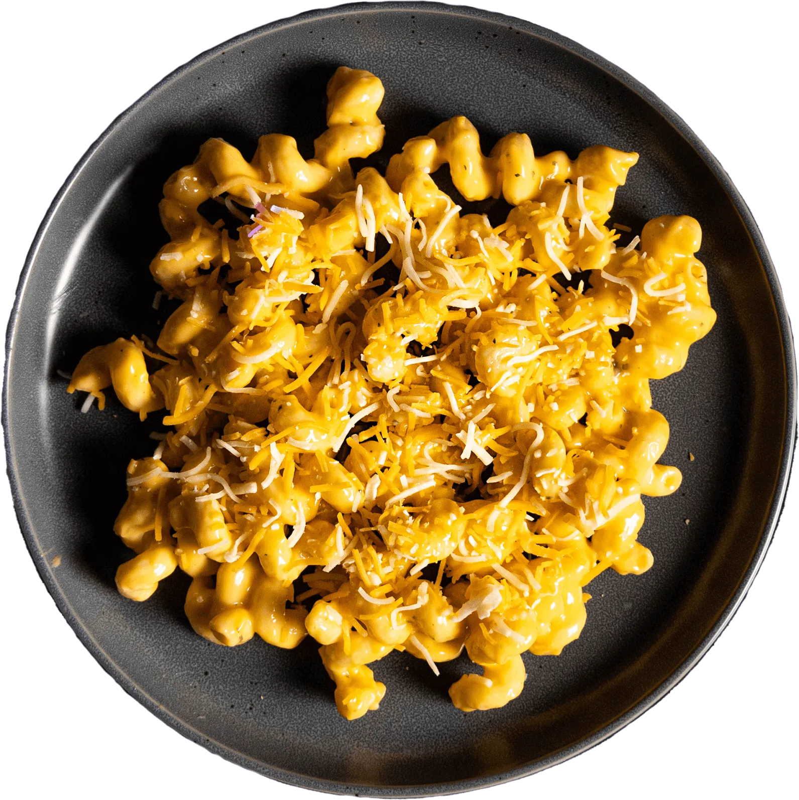 Packed Bowls by Wiz Khalifa Mac & Yellow- Our signature creamy, cheesy, oozy mac and cheese topped with shredded cheese